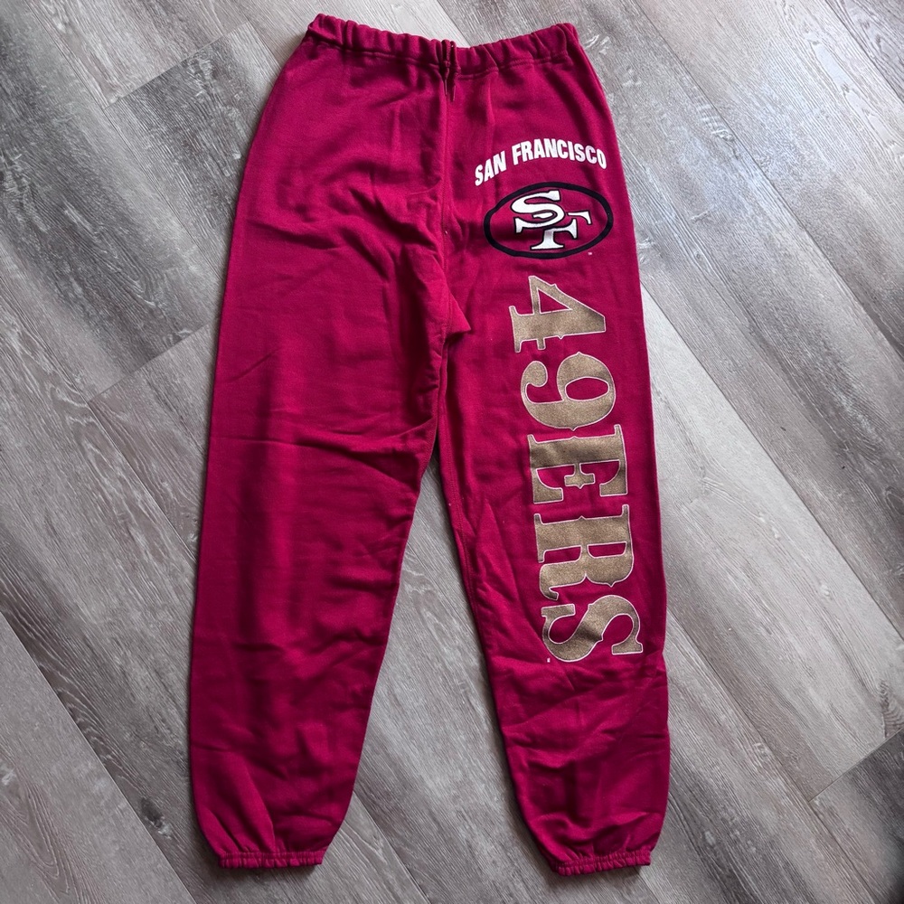 Vintage San Francisco 49ers Men’s Sweatpants Size XL Red